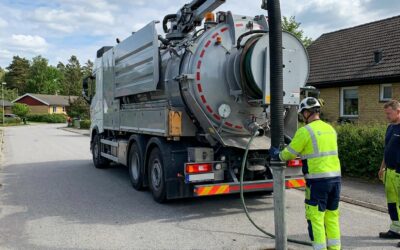 Effektiv slamsugning for at holde dit kloaksystem i topform